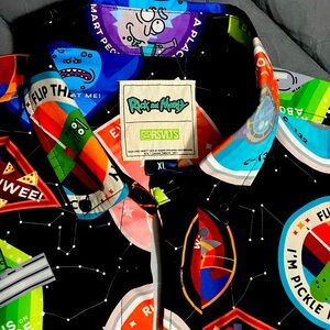 RSVLTS RICK AND MORTY "TOURICKS ATTRACTION" kunuflex short sleeve shirt